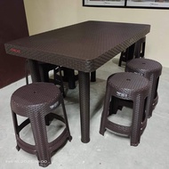 JOLLY TABLE & CHAIRS RATTAN