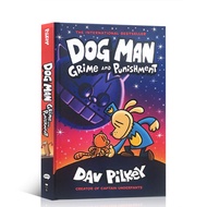 Original Popular Comic Books Dog Man #9: Grime and Punishment Dav Pilkey English Novel Book for Chil
