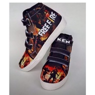 ADS - FREE FIRE character children's shoes, FREE custom, FREE name & photo printing kids shoes boy