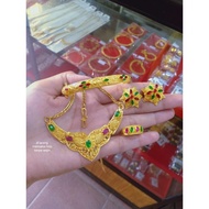 Dubai jewelry Set Bali Gem Rante titanium women's jewelry