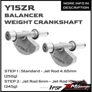 HPSP RACING Y15ZR CRANKSHAFT WEIGHT BALANCER SUPER PRO RACING STEP 1 STEP 2 JET 1 JET 2 JET 4 JET 4.