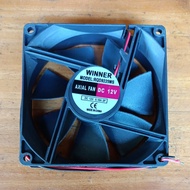 Fan DC 12v 6cm 6x6 12 VOLT WINNER Cooling Fan / Exhaust Fan 12volt 6 cm
