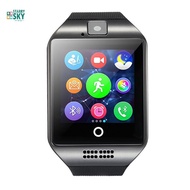 Smart Watch Smart Bracelet Q18 Smart Watch Mobile Phone Bluetooth Card Smart Wearable Beautiful Arc Fashion Watch Gift