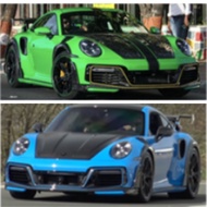 SOLIDO 1: 43 PORSCHE PORSCHE 992 TECHART GT 911 Alloy Model