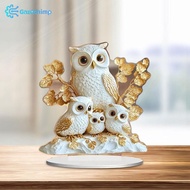 Gazechimp 2D Flat Owl Acrylic Sign Animal Decorative Plaque for Desk Shelf Bedroom