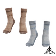[ATUNAS ATUNAS] Mid-Tube Thick-Soled Wool Socks (A1ASGZ05N/Thick-Soled Hiking Socks/Towel Socks/Two 
