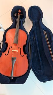 VIF BC100 大提琴 3/4 95%新 連盒連弓 $1000