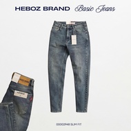 [HEN STORE MENSWEAR] Heboz men's slim jeans D002, high quality denim men's pants - 00002948