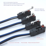 Unionwell Waterproof G5W11 Normally Open 2-Wire Micro Switch 10A Stroke Limit Anti-dust D2VW Silver 