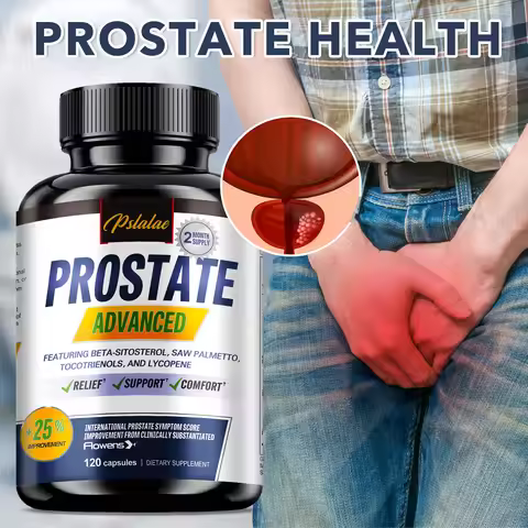 Saw Palmetto Prostate Support Supplement - Supports Prostate Health, Reduces Urinary Frequency,Urina