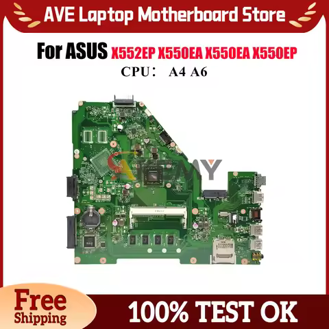 X550EA Laptop Motherboard For ASUS VivoBook X550E X550EP Y582E X552EP X550EA Y581E X552W F550WE Main