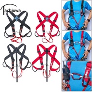 tachiuwa Upper Body Safety Harness Ascending  Adjustable Fixed Belt Caving Canyoning Rock Climb