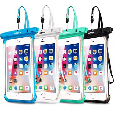 FONKEN IPX8 Waterproof Case Transparent Dry Bag Seaside Swimming Pouch Mobile Phone Covers Coque For