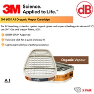 3M 6051 A1 Organic Vapor Cartridge