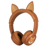 BUDDYPHONESPlayEars+ หูฟังไร้สาย บลูทูธ สำหรับเด็ก (สี Fox Brown)