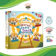 When I'm Happy, Angry, Sad, Fear (Boardbook) - Bilingual | Children's Books 1-6 Years
