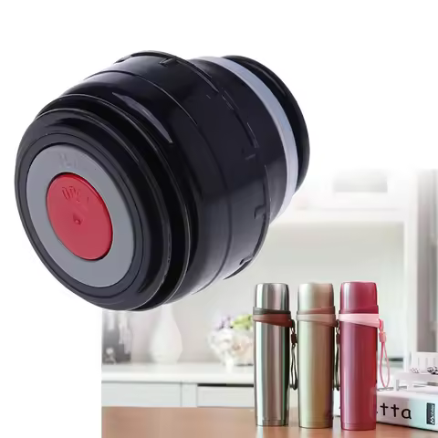 5.2cm Vacuum Lid Bottle Flask Cover Durable Premium Material Insulated Cup Accessories Insulation Va
