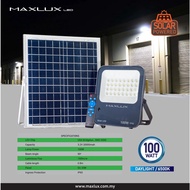 Maxlux Solera SOLAR LED Floodlight IP65 Waterproof 100W
