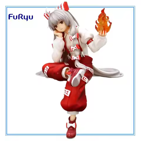 In Stock Original FuRyu Touhou Project Fujiwara No Mokou Anime Character Model Pressed Instant Noodl