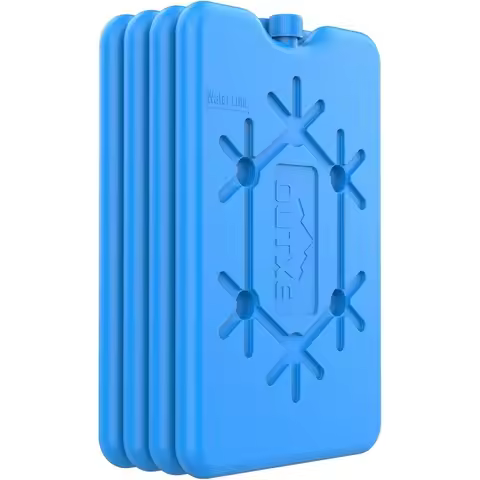 Lightweight Fresh Food Storage Refrigeration Cooler Bag Reusable Ice Pack Portable Water Injection B