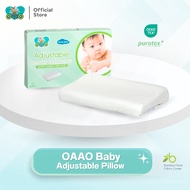 OAAObaby หมอนเด็กปรับระดับได้ ผ้าใยไผ่ กันไรฝุ่น หมอนเด็กแรกเกิด Memory foam 0-4 ขวบ | Adjustable Pi