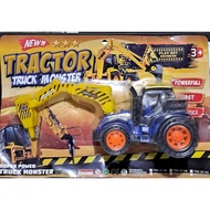 Mainan truk kontruksi tractor  TRK03A mainan kontruksi alat berat mainan tractor truck monster