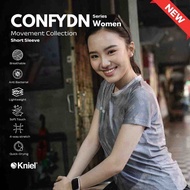 Confydn Series Women Short Sleeve [NEW] - Sportswear Kniel Movement CollectionWanita Sport Shirt Wom