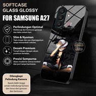 HP Samsung A27 5G One Piece Case - Samsung A27 Glass Softcase - Samsung A27 5G Casing - Kesing Samsu