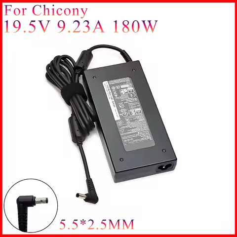 180W 19.5V 9.23A A15-180P1A Laptop Adapter Charger For CHICONY A17-180P4A ADP-180MB K For MSI GS70 G
