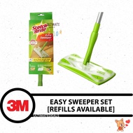 [Bundle Q600-E] 3M Scotch Brite™ Mop Easy Sweeper Starter Kit with Refills!