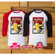 T-Shirt Pokemon 3q cotton