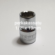 MATA SOCKET WRENCH 1/2" X 13MM 12PT PROMAX 13 MM SOCKET SOK SHOCK