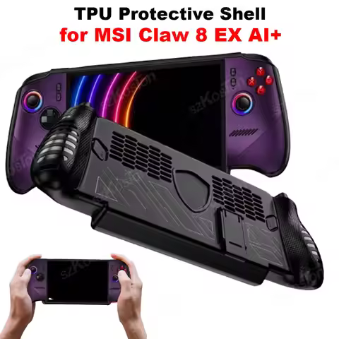 For MSI Claw 8 EX AI+ Game Console TPU Protective Shell Cover Anti-Scratch Protection Case for MSI C