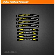 Exact Rim Printing Sticker