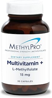 MethylPro Multivitamin + 15mg L-Methylfolate - High Dose Methyl Folate Once-Daily Multi Vitamin for