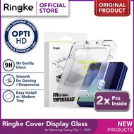 Ringke Tempered Glass Cover Display Compatible For Samsung Galaxy Flip7 Flip 7 Flip 8/ - Anti-Scratc