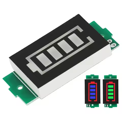 1S 2S 3S 4S 5S 6S 8S Lithium Battery Capacity Charge Indicator Tester Module 3-34 V Display Electric