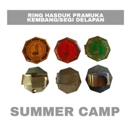 SCOUT HASDUKRing, FLOWER, SQUARE, SUPPORT, SIAGA-MALANG-EARNING