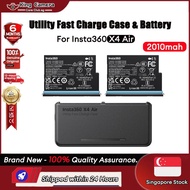 【🇸🇬 STOCK】Original Insta360 X4 Air Battery Charger Dual-slot Two Bay Fast Charging Case With 2010 ma