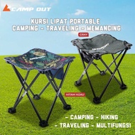 Portable Camping Folding Chair - Camping Folding Bench - Multifunctional Fishing Chair