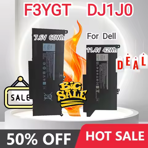 F3YGT Laptop Battery for DELL Latitude 12 7000 7280 7480 E7280 E7290 E7380 E7390 E7480 DM3WC 0DM3WC 