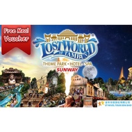 *[FREE MEAL VOUCHER]* Lost World Of Tambun Ticket (Themepark + Hotspring)