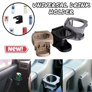 Universal Foldable Car Drink Holder Armrest Door Cup Bottle Cans Mounting Screw DIY Pemegang Minuman Kereta Botol 折叠杯架