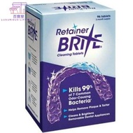 Retainer Brite - 美國直送 - Retainer Brite 牙箍清潔片 96粒 - 3個月用量 - 平行進口