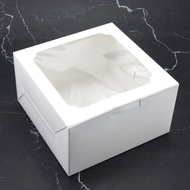 WB03 4 Cavity Cake/Cupcake Box White