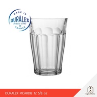 DURALEX Picardie 12 5/8oz (360ml) Water Glass Coffee Cup Cafe (Set Of 6)