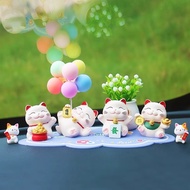 2025New Car Ornament Cute Lucky Cat Decoration Creative Car Interior Center Console Decoration FCT6