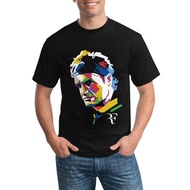 Roger Federer Face Tennis Rf Casual Plus Size Cotton T Shirt For All Occasions