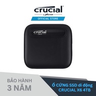 Crucial X6 4TB portable SSD (500GB / 1TB / 2TB / 4TB)