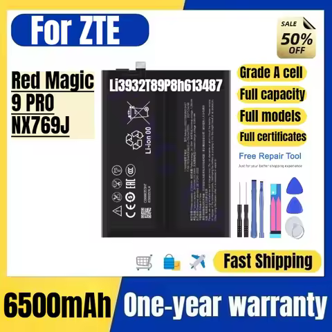 Li3932T89P8h613487 for ZTE Red Magic 9 PRO/NX769J Mobile Phone Battery High Quality Replacement Bate